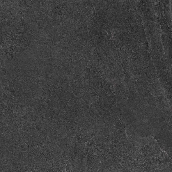 Pavimento Rivestimento 75x75 Rettificato Strutturato spessore 9,5 mm black Ragno Realstone Slate 00R61802