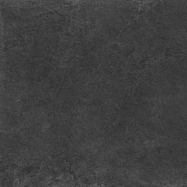 Pavimento Rivestimento 75x75 Rettificato Strutturato spessore 9,5 mm black Ragno Realstone Slate 00R61802