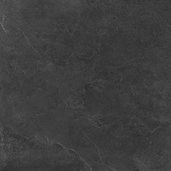 Pavimento Rivestimento 75x75 Rettificato 9,5 mm effetto pietra black Ragno Realstone Slate 00R5ZE02