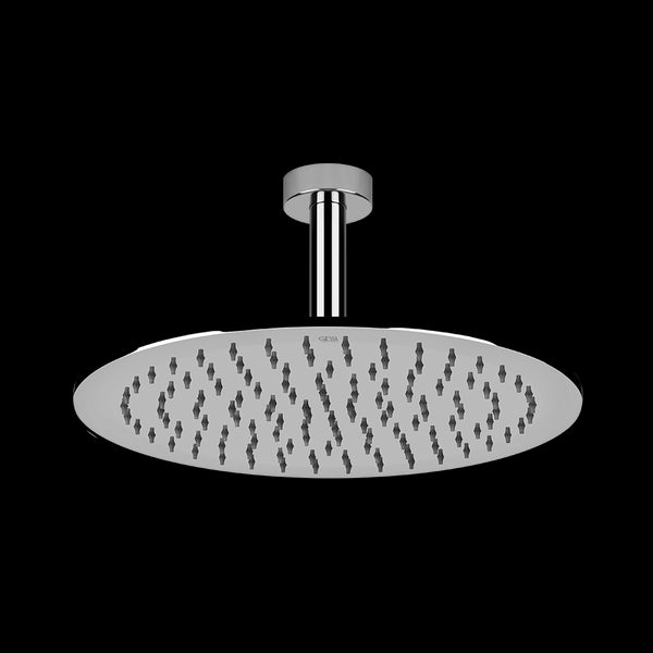 Gessi Emporio 47370 Soffione Doccia 30 cm tondo con braccio a Soffitto Cromo