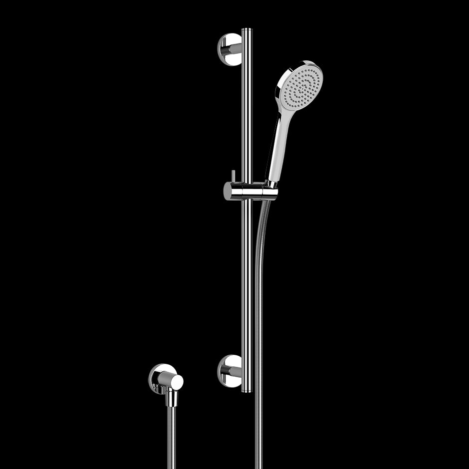Asta Saliscendi Con Doccetta Anticalcare Flessibile 150 Cm Cromo Gessi Emporio 47306