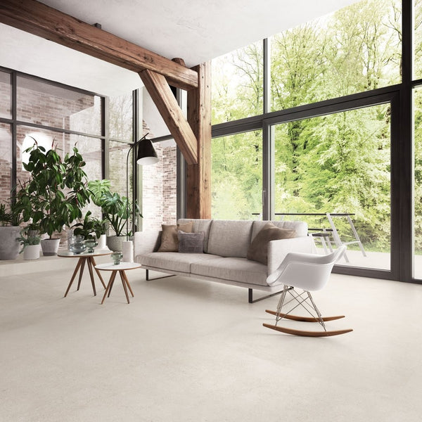 Pavimento Rivestimento 60,4x90,6 Effetto Pietra Gres Porcellanato Rett Antislip 20 Mm Light Ceramica Sant Agostino Highstone CSAHSLI260