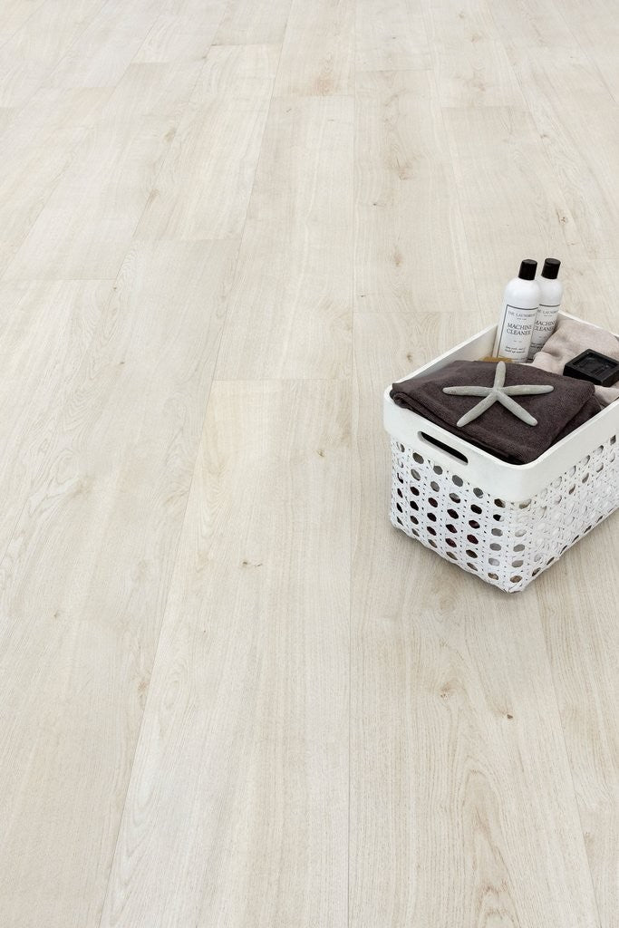 Pavimento 30x180 effetto parquet Di Pino In Gres Porcellanato 10 Mm White Ceramica Sant Agostino Primewood CSAPRWWH18