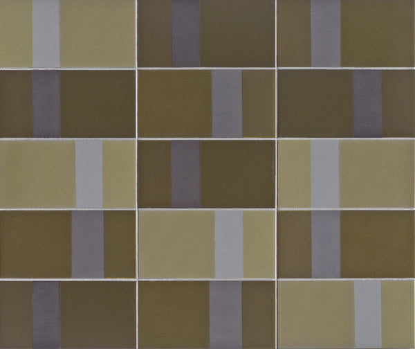 Mutina Diarama Piastrella Cm 9,4x18,7 In Gres Porcellanato Smaltato Maize Dark