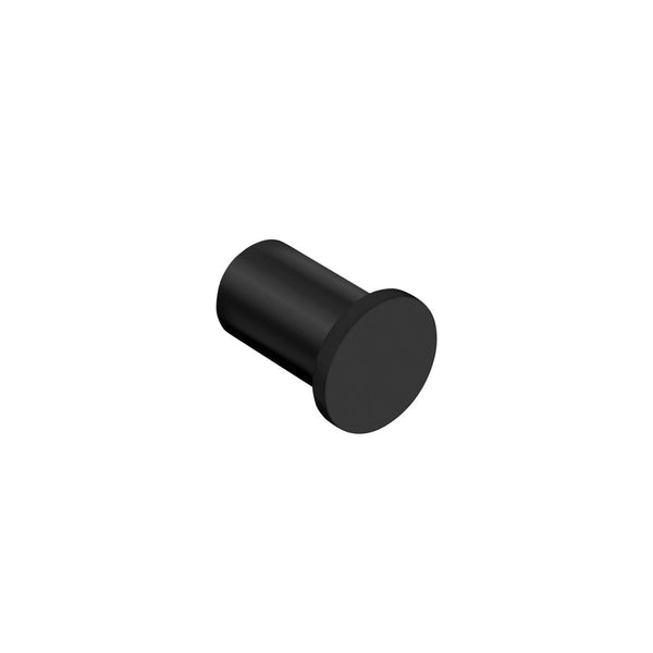 Appendino bagno a muro Nero Satinato Logic 2253621 Cosmic