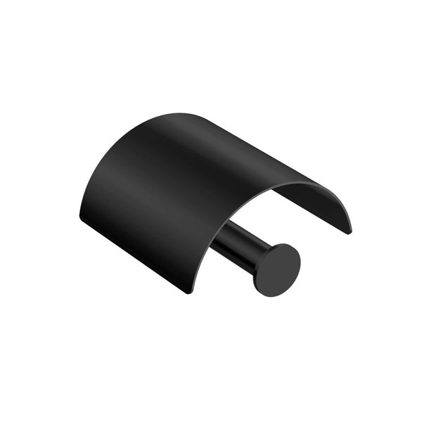 Portarotolo Con Coperchio nero satinato Logic 2253659 Cosmic