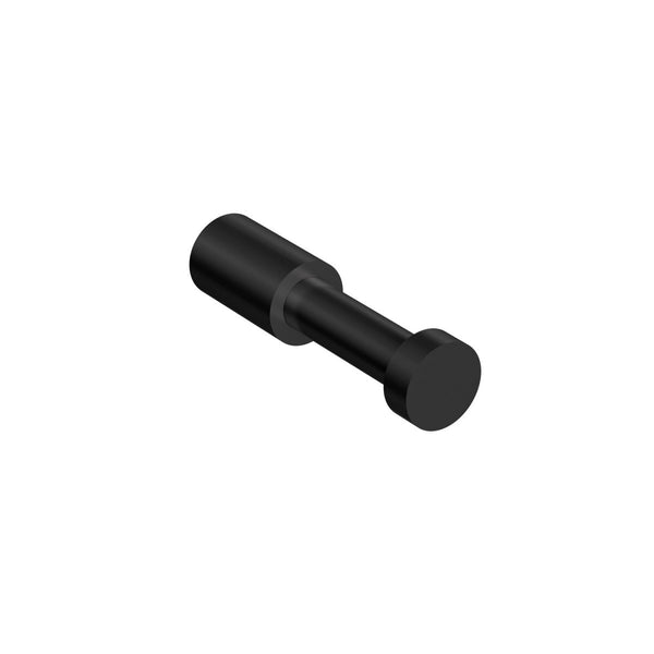 Appendino bagno Nero Satinato Logic 2263621 Cosmic
