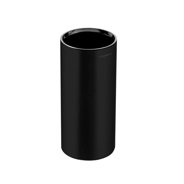 Portaspazzolini Da Appoggio Nero Satinato Logic 2263651 Cosmic