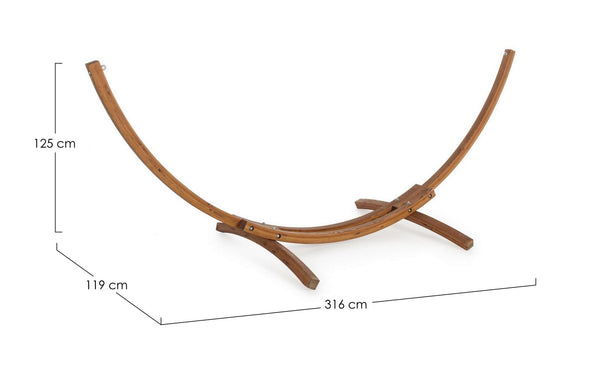 Andrea Bizzotto struttura in legno per amaca 0792051