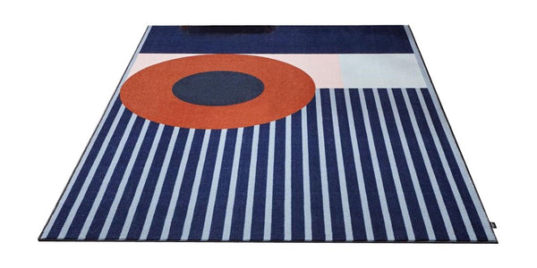 Antonio Lupi Tappeto 200x300 In Velluto fantasia blu Gv336