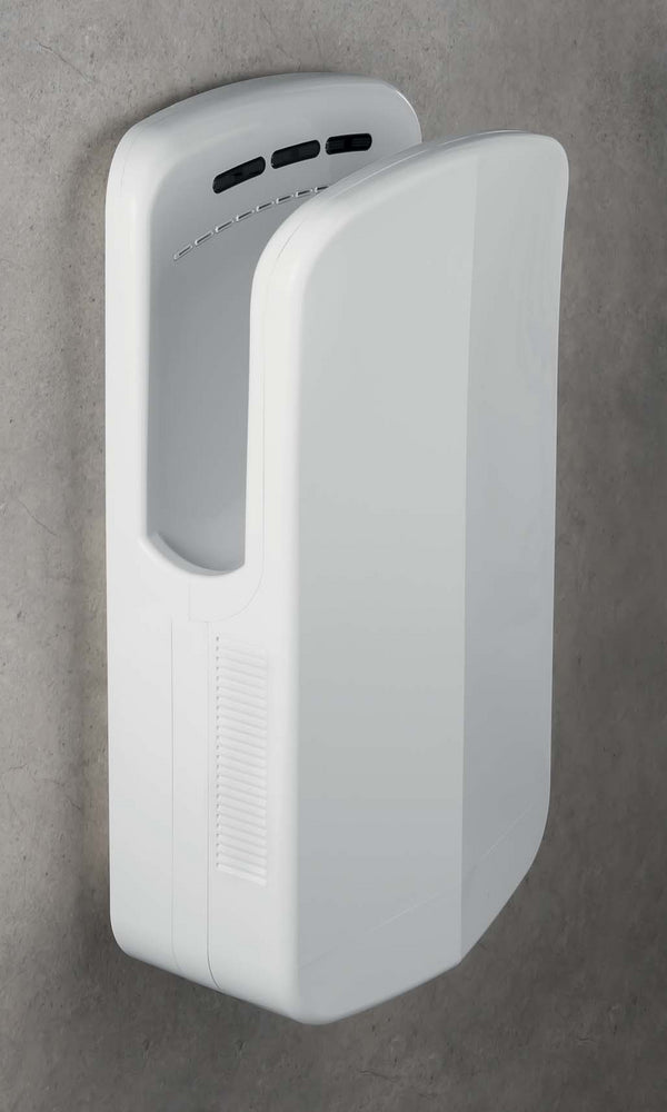 Colombo Design Contract B99810 asciugamani elettrico verticale Eco Jet 1700w in abs bianco