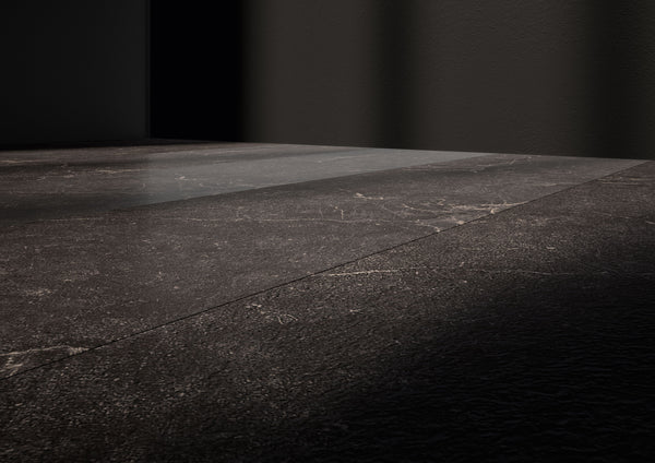 Cotto D'Este Lithos Pavimento Rivestimento 30x60 Cm 14 Mm Carbon Lt in gres porcellanato e pietra naturale, superficie e...