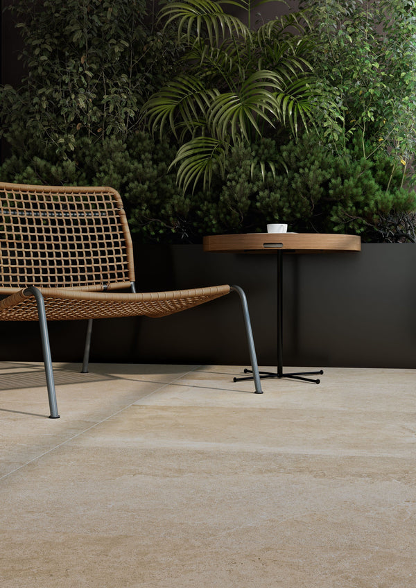 Cotto D'Este Lithos Pavimento Rivestimento 60x60 Cm 14 Mm Desert Lt in gres porcellanato e rettificato, superficie e...