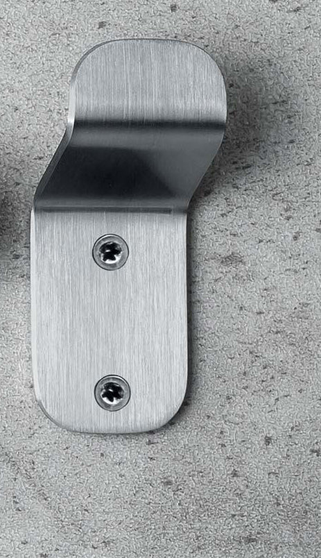 Colombo design over bgm17v appendino portabito con tasselli fisher acciaio inox satinato