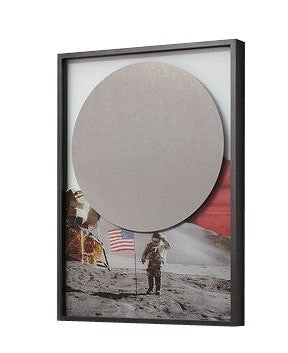 Specchio a 54x75 a tre strati luna apollo11 Collage368 Antonio lupi design