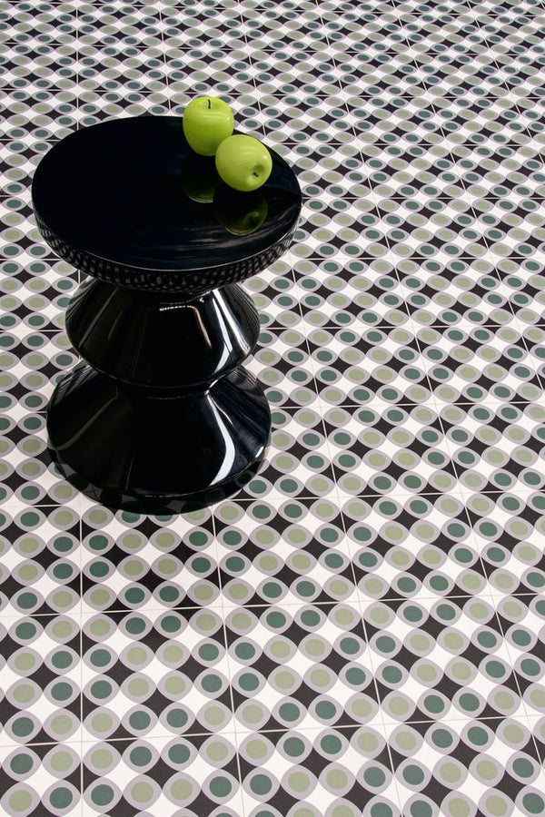 Pavimento rivestimento 20x20 decoro Gres Porcellanato Rettificato Joy 01 Ceramica Sant Agostino Fun Cementine CSAFUJY120