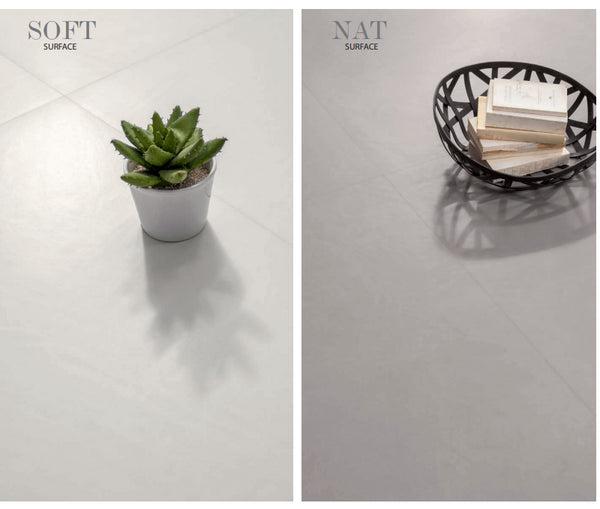 Pavimento rivestimento 60x120 Effetto Resina In Gres Porcellanato Grey Soft Ceramica Sant Agostino Insideart CSAIAGS612