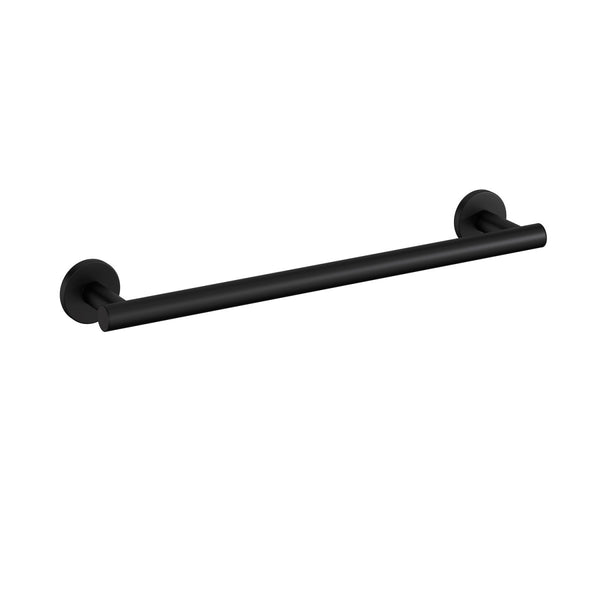 Portasciugamani 45 cm a muro nero Soft Black Architect 2353664 Industrias Cosmic