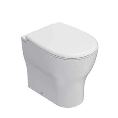 Ceramica Globo Grace Wc a pavimento con Scarico A Parete senza sedile in ceramica Bianco Lucido
