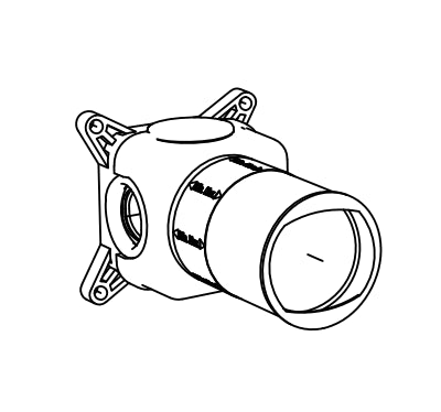 Antonio Lupi Indigo Nd601infno Corpo Incasso Per Art Nd601 Nero Opaco