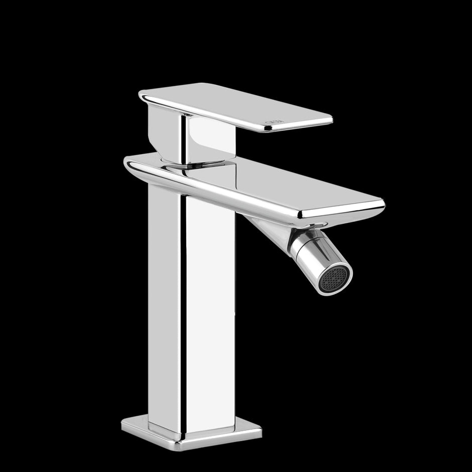 Gessi Ispa Miscelatore bidet con scarico e flessibili di collegamento cromo 41407