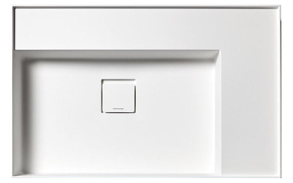 Antonio Lupi Graffiom72 Lavabo 72x47 Da Appoggio In Flumood Bianco