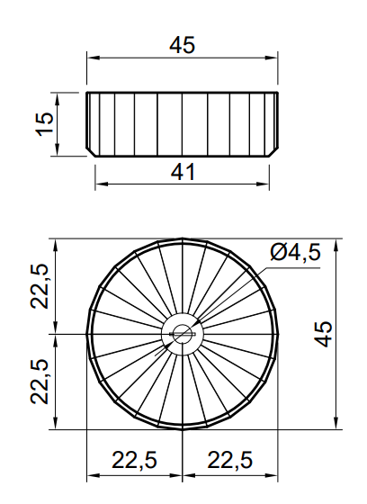 Antonio lupi lavabo tondo 45 cm in marmo carrara