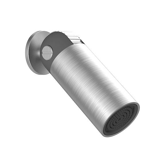 Antonio Lupi Miniazimut Soffione A Muro 5x8,7 Cm Con Regolazione Getto In Acciaio Aisi304 Satinato