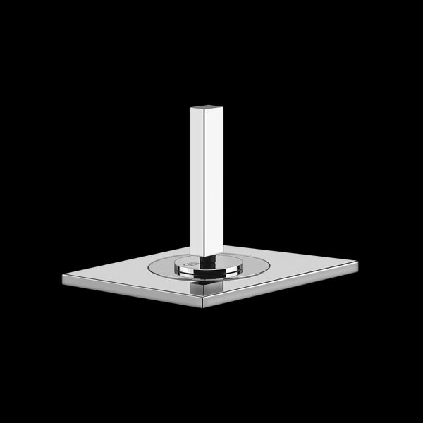 Gessi Rettangolo J Maniglia lavabo ad incasso comando remoto Inox Spazzolato 20605