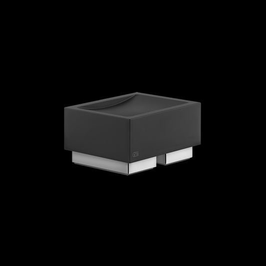 Porta Sapone da Appoggio Nero cromo Rettangolo 20826 Gessi