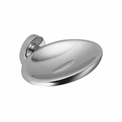 Colombo Plus W4901 Porta Sapone Inamovibile a muro in ottone cromo