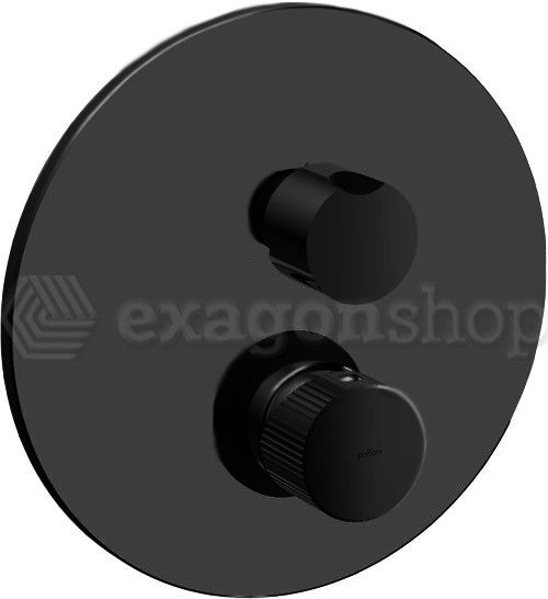 Paffoni Jo Jo018no Miscelatore doccia Incasso Con Deviatore Con 2 Uscite Nero Opaco