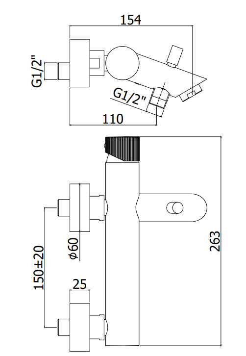 Paffoni Jo Jo022no Miscelatore Vasca Senza Duplex Senza Doccetta Nero Opaco