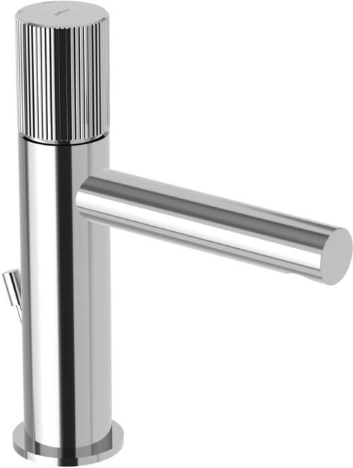 Paffoni Jo Jo075cr Miscelatore Lavabo con scarico, vista frontale su sfondo bianco