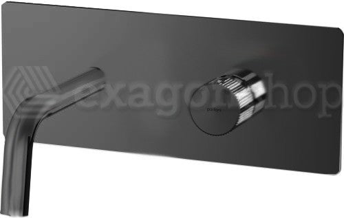 Paffoni Jo Jo105no Miscelatore lavabo Incasso 2 Fori Bocca, vista frontale su sfondo bianco