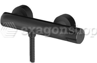 Paffoni Jo Jo168no Miscelatore Doccia Esterno Senza Set Doccetta Nero Opaco