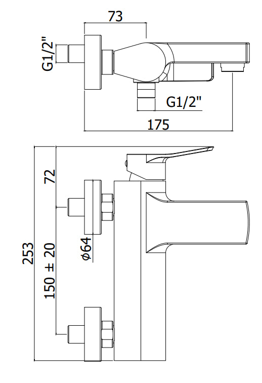Paffoni Tilt Ti022cr Miscelatore Vasca Senza Duplex Cromo