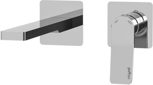 Paffoni Tilt Ti104cr70 Miscelatore lavabo Incasso 2 Fori 2 Piastre Cromo