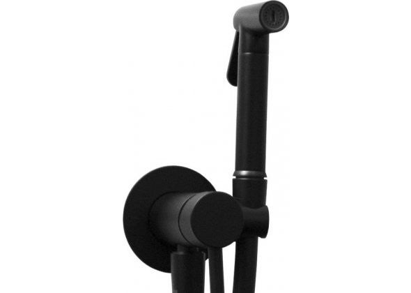 Paffoni Ringo West Miscelatore Con Doccetta Bidet Nero Opaco Zdup110no