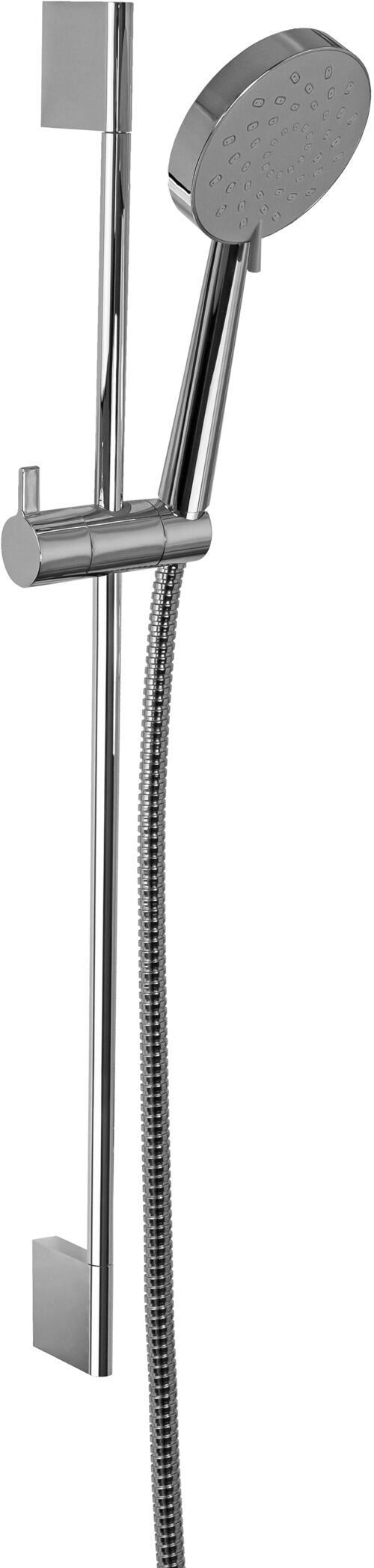 Paffoni Luna Top asta doccia con doccetta saliscendi e flessibile Cromo Zsal212