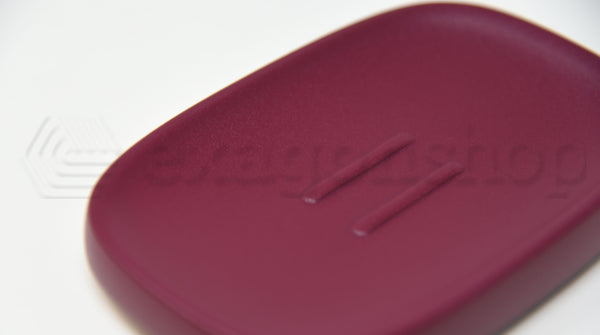 Colombo design Mood Bath B3040 Porta Sapone Da appoggio con piedini in gomma Claret Violet