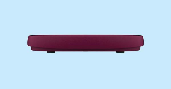 Colombo design Mood Bath B3040 Porta Sapone Da appoggio con piedini in gomma Claret Violet