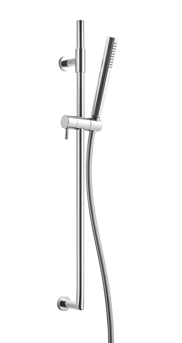 Treemme Los IT6529CCZZZZ asta doccia 91 cm con doccetta e saliscendi senza presa acqua cromo