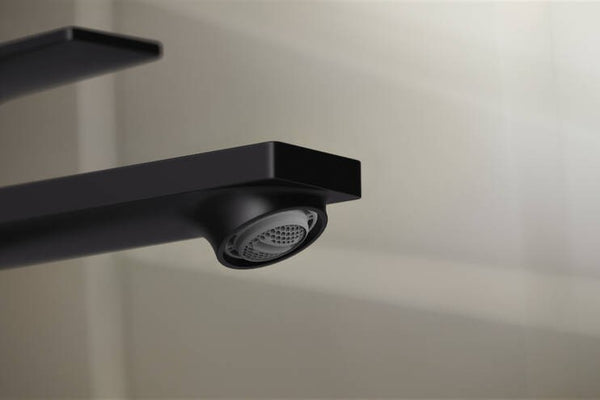 Hansgrohe Rebris E Miscelatore Lavabo 110 Coolstart Con Piletta Nero Opaco 72559670