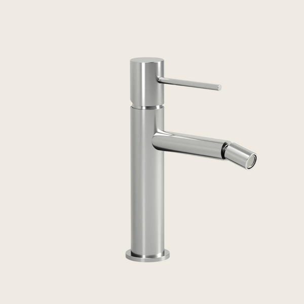 Rubinetto bidet monocomando con flessibili cromo Hidden