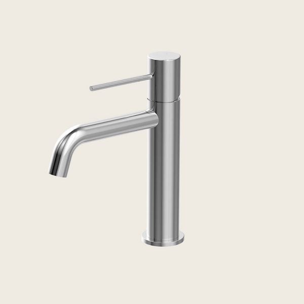 Rubinetto lavabo monocomando cromo con flessibili Hidden