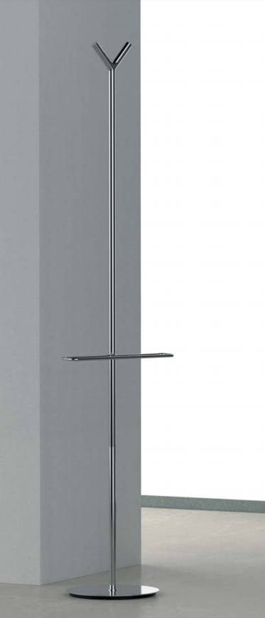 Colombo Planets B9804 Piantana portasciugamani con due appendiabiti Cromo