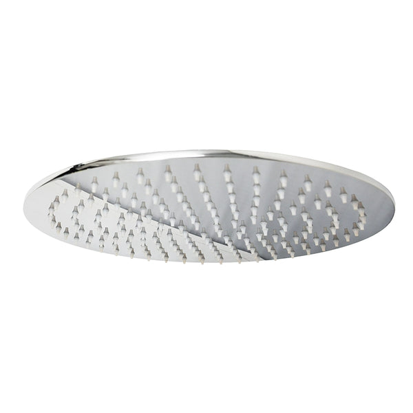 Soffione doccia tondo 30 cm 6,5 mm in acciaio cromo lucido Smart