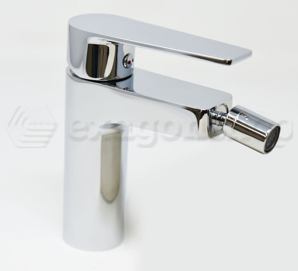 Bridge coppia miscelatori lavabo alto e bidet cromo