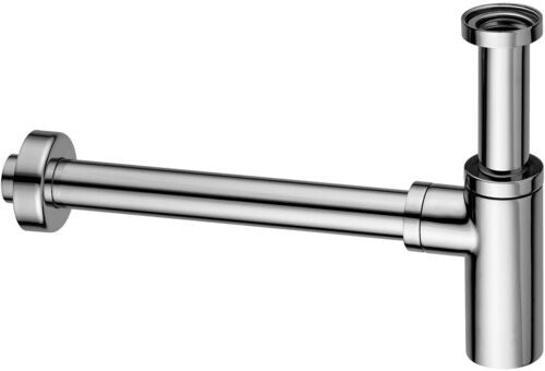 Paffoni Zacc240 Sifone A Bottiglia Diametro Scarico 32 Mm, dettaglio ravvicinato della finitura e del marchio